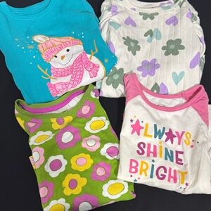 4 Kid’s Graphic Long Sleeve Tees